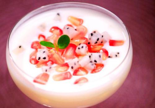 吃了石榴可以喝酸奶吗