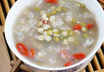 绿豆银耳冰糖一起煮着吃会减肥吗