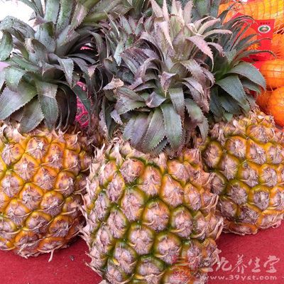 菠萝富含维它命b1,能促进新陈代谢 菠萝富含维它命b1,能促进新陈代谢